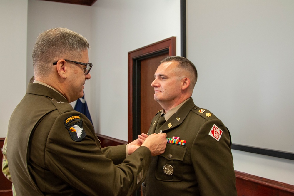 Lt. Col. Todd Mainwaring assumes command as the USACE Charleston District’s 91st District Engineer and commander