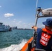 Coast Guard Conducts Person-in-the-Water Drill Aboard Cutter Melvin Bell