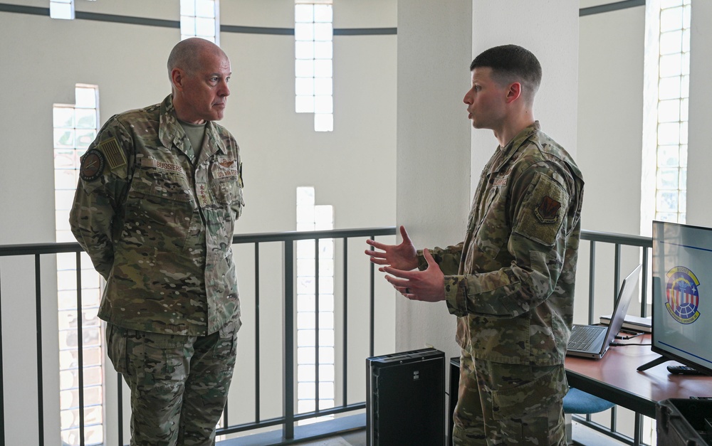 AFGSC commander visits the 67th Cyberspace Wing