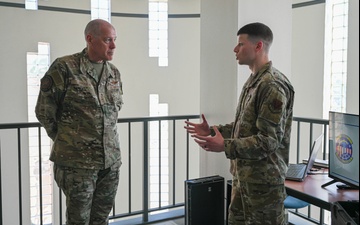 AFGSC commander visits the 67th Cyberspace Wing