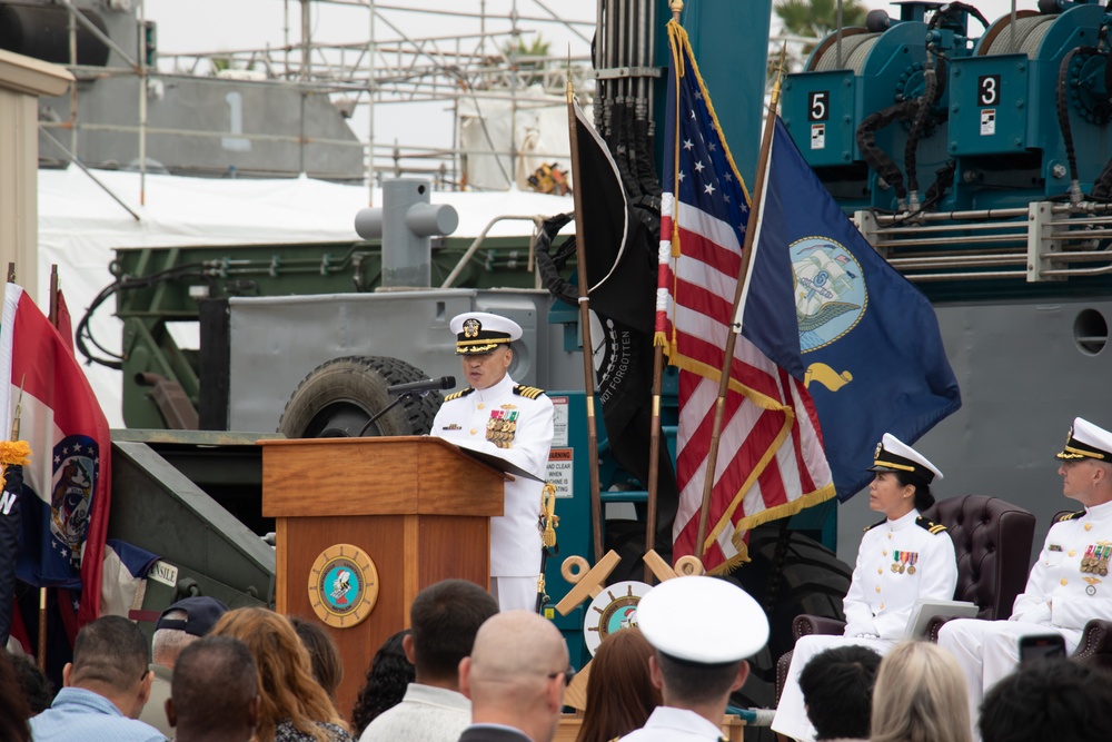 ACB 1 Change of Command Ceremony