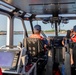 Coast Guard and Auxiliary Support Tri for a Cure Swim Safety in Portland Harbor