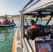 Coast Guard and Auxiliary Support Tri for a Cure Swim Safety in Portland Harbor