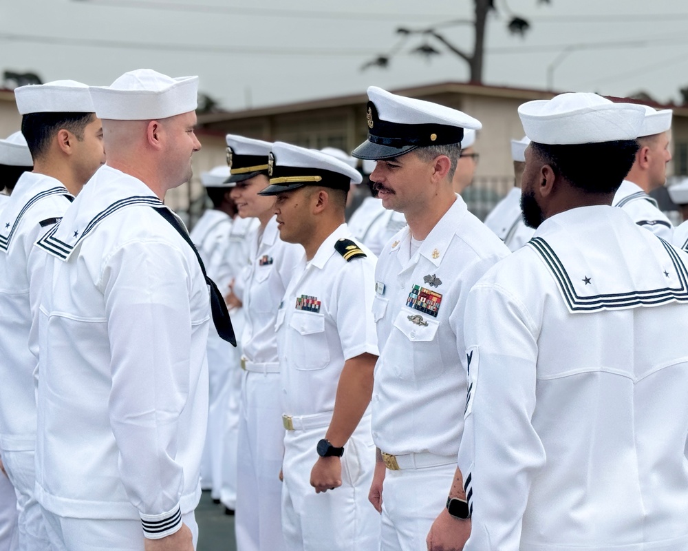 DRESS WHITE INSPECTION - DET ANTARCTICA