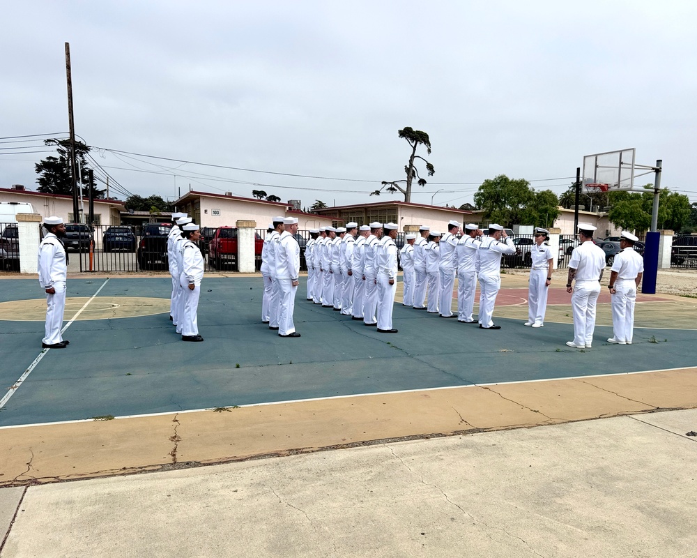 DRESS WHITE INSPECTION - DET ANTARCTICA