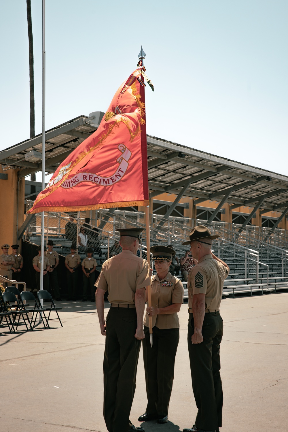 Recruit Training Regiment Chain of Command