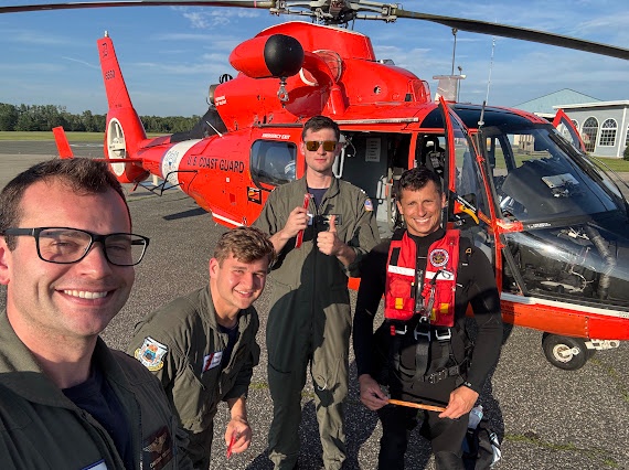 Coast Guard rescues person in the water near Port Huron, Michigan
