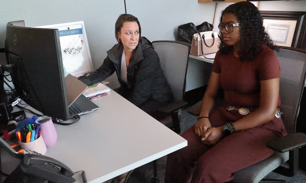 Mobile District hosts job shadow opportunity for local teen