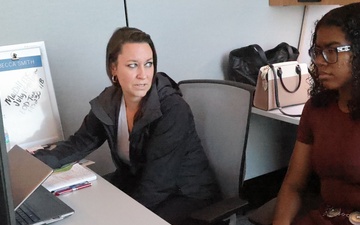 Mobile District hosts job shadow opportunity for local teen