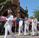 Navy Band Northeast marches the Bristol 4th of July Parade