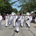 Navy Band Northeast marches the Bristol 4th of July Parade
