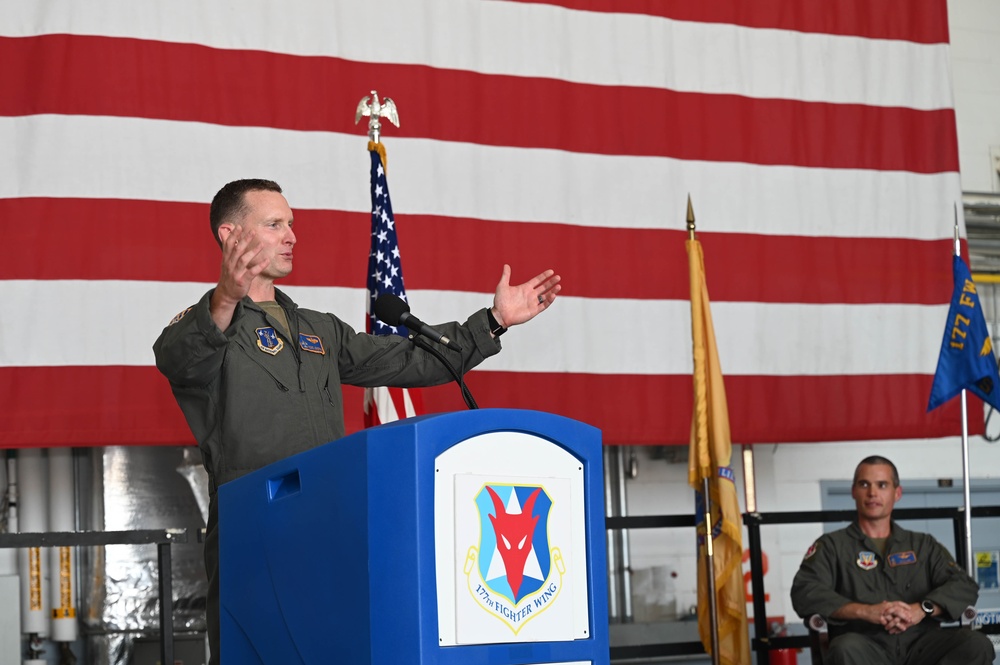 119th Fighter Squadron Assumption of Command