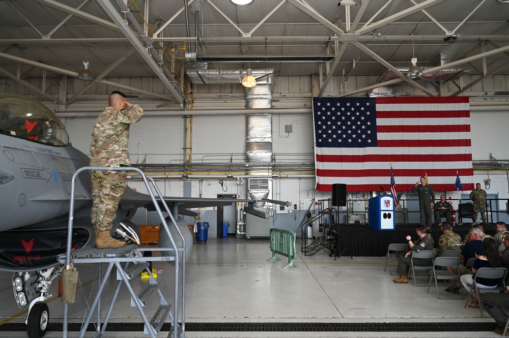 119th Fighter Squadron Assumption of Command