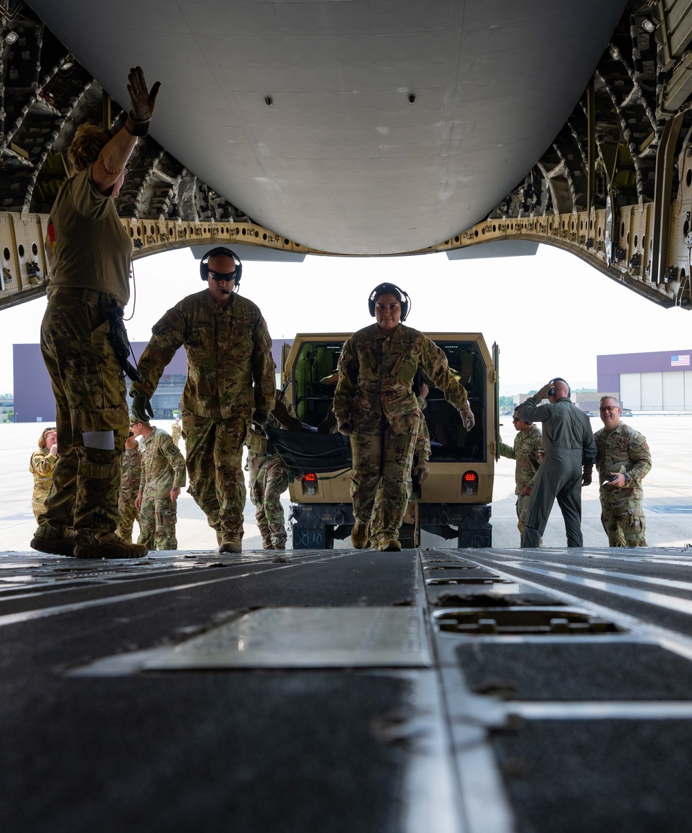 NY Army and Air Guard conduct joint medical evacuation exercise