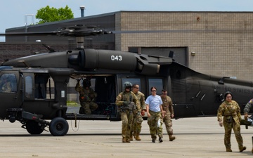 NY Army and Air Guard conduct joint medical evacuation exercise
