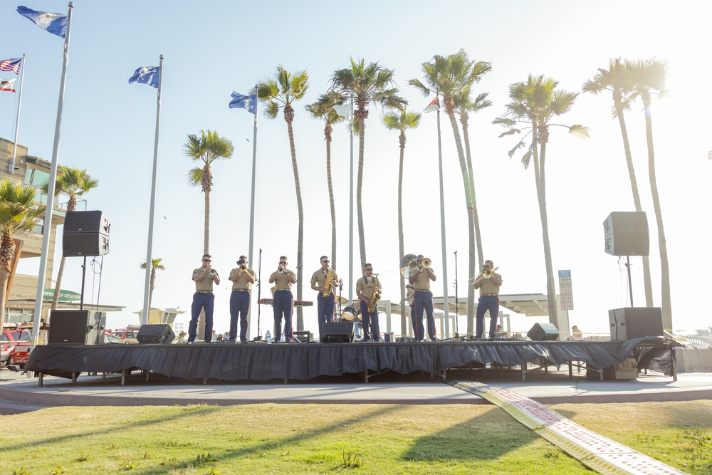 Marine Band San Diego Performs at Imperial Beach