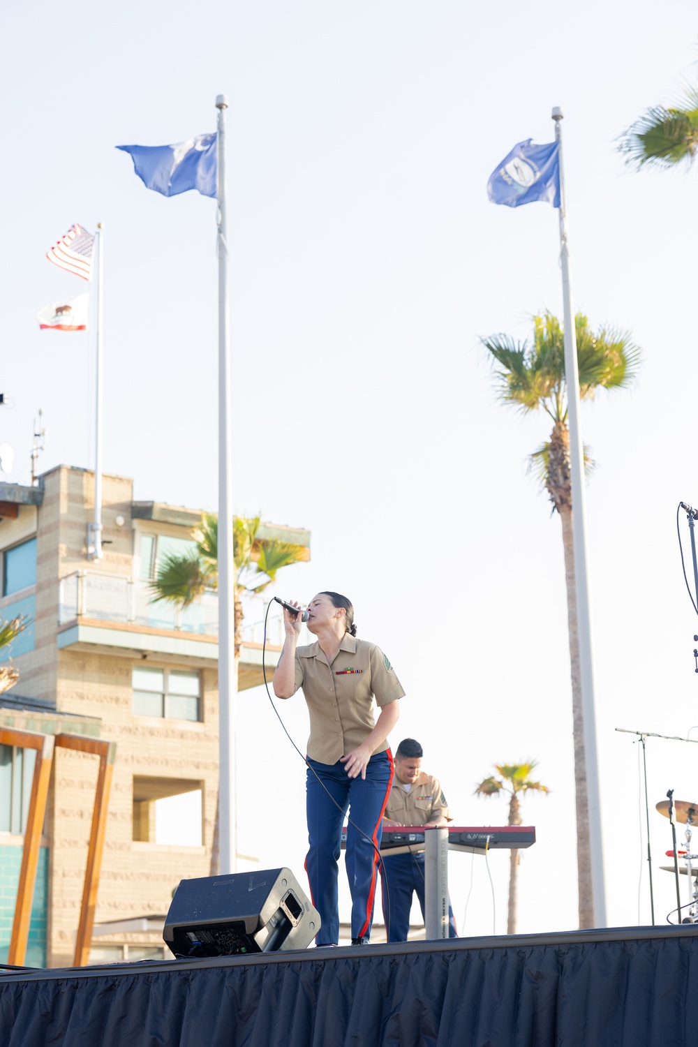 Marine Band San Diego Performs at Imperial Beach
