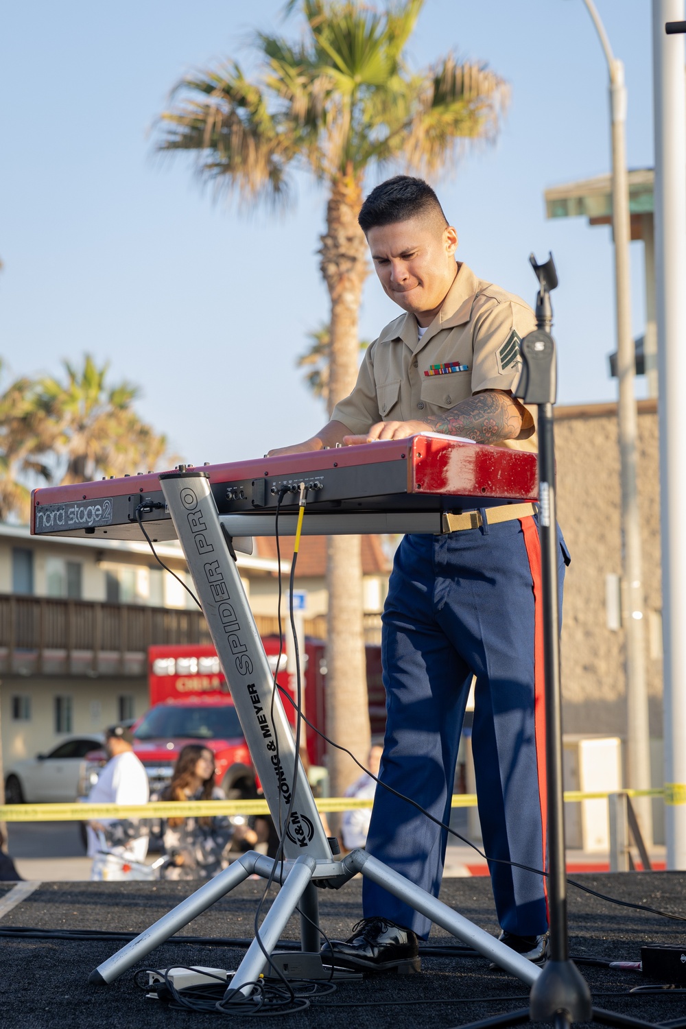 Marine Band San Diego Performs at Imperial Beach