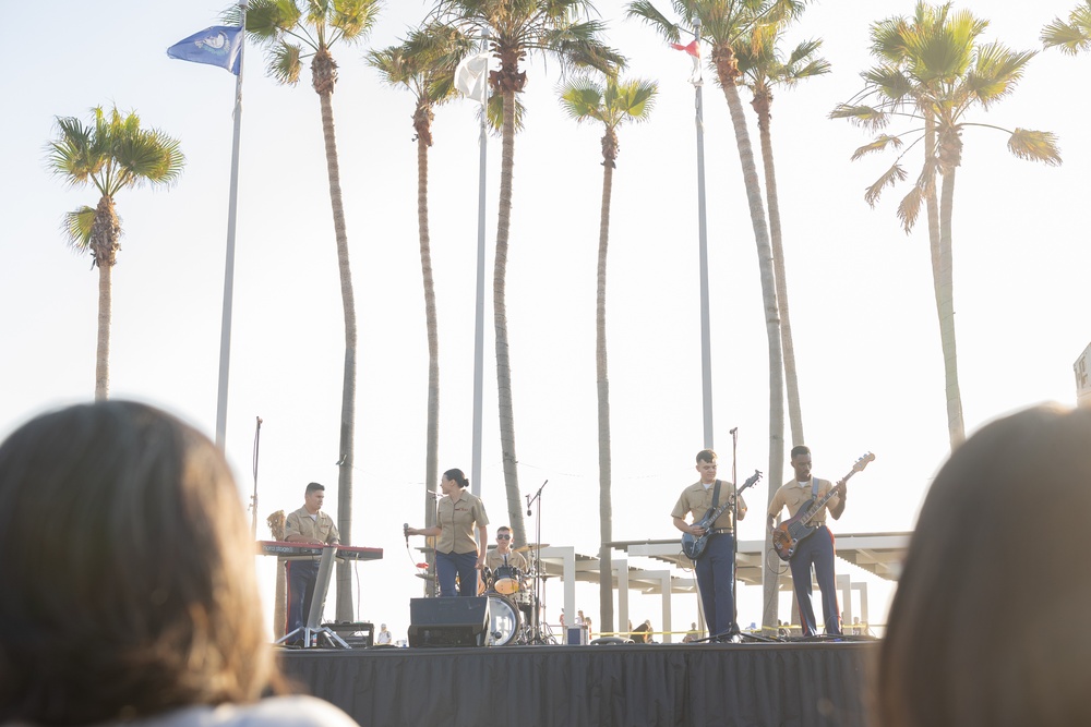 Marine Band San Diego Performs at Imperial Beach