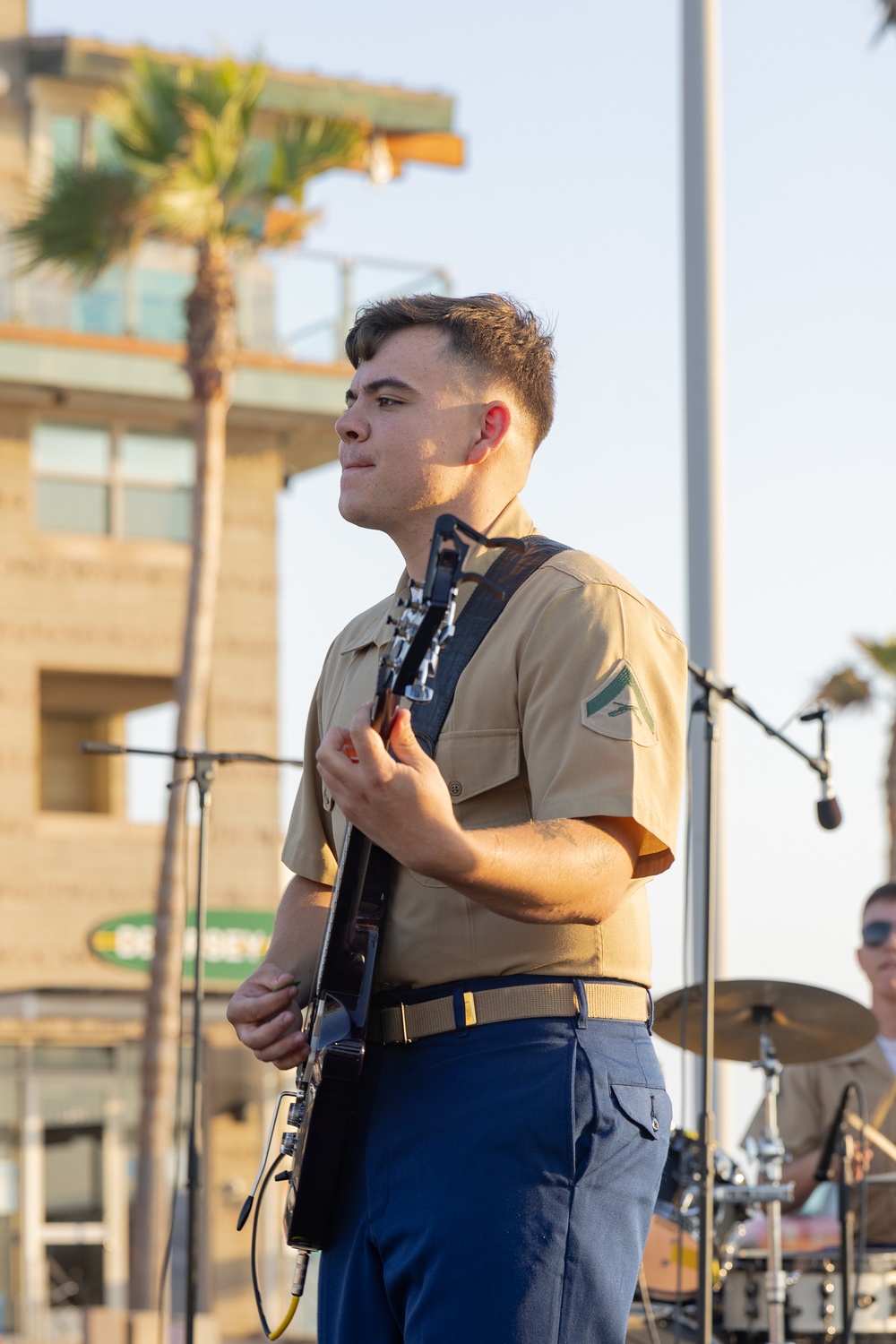 Marine Band San Diego Performs at Imperial Beach