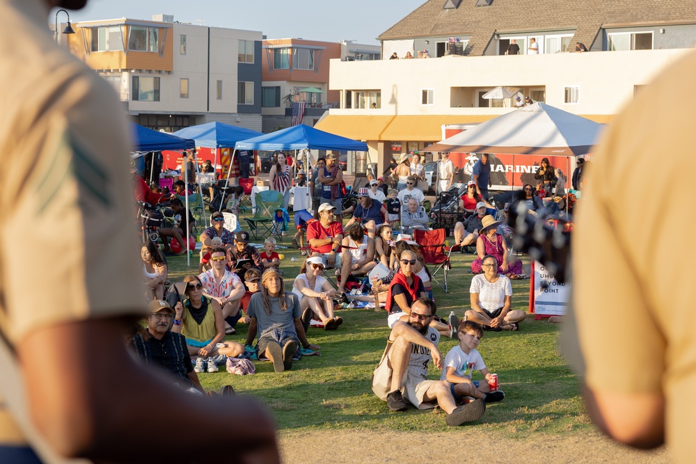 Marine Band San Diego Performs at Imperial Beach