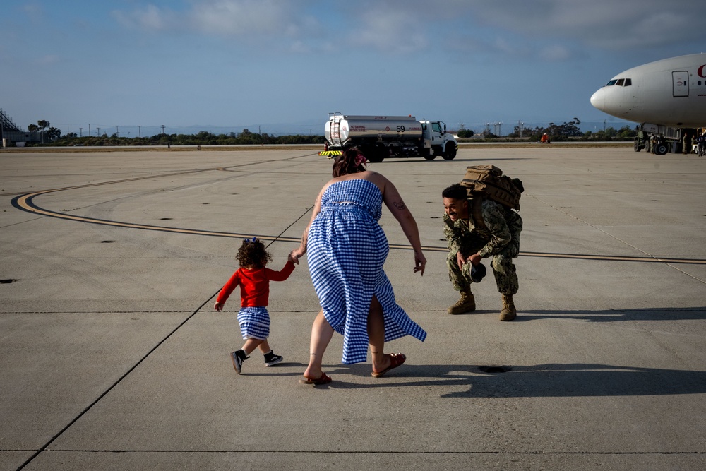 NMCB-3 Returns to Port Hueneme After Indo-Pacific Deployment