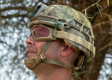 Explosive Ordnance Disposal techs train with multinational troops at Exercise African Lion