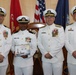 Rear Admiral Theodore LeClair and Rear Admiral Matthew T. Pottenburgh visit Officer Training Command Newport (OTCN)