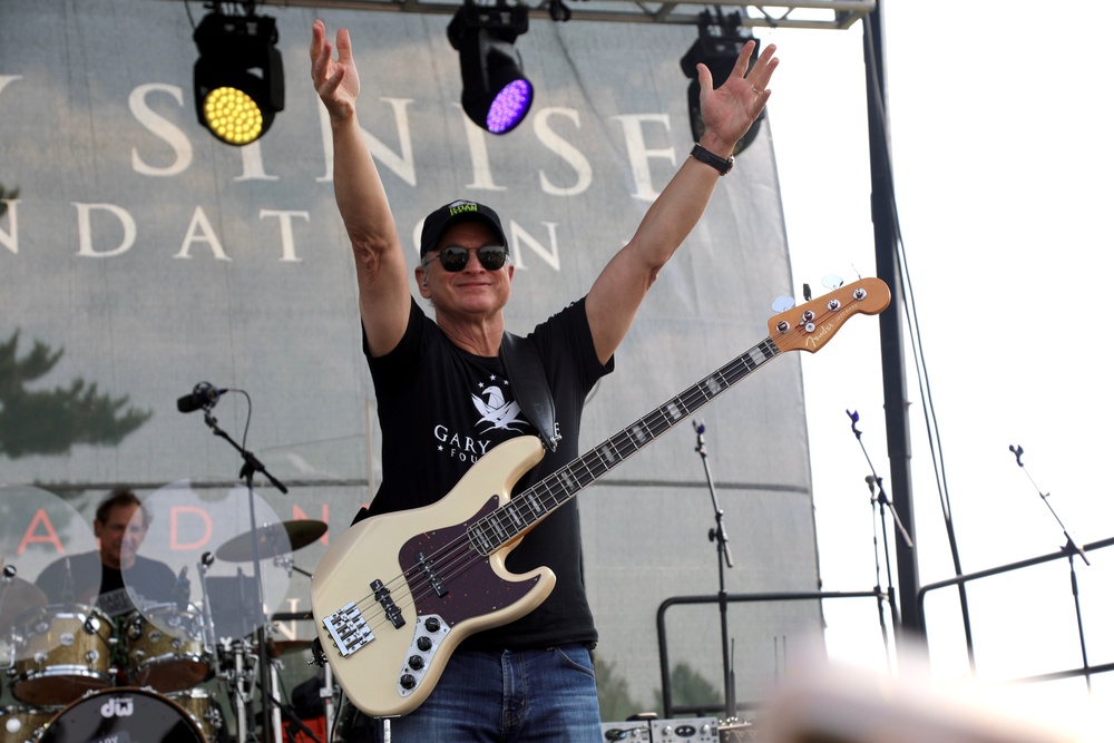 Gary Sinise and Lt. Dan Band Entertain Service Members and Families at Fort McCoy