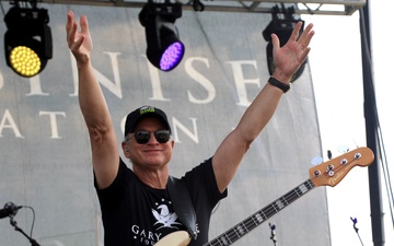 Gary Sinise and Lt. Dan Band Entertain Service Members and Families at Fort McCoy