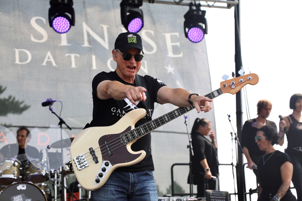 Gary Sinise and Lt. Dan Band Entertain Service Members and Families at Fort McCoy