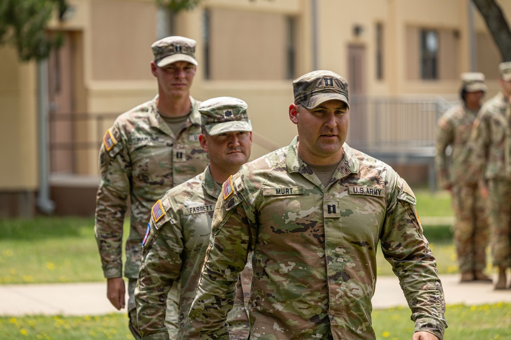 75th FAB HHB Change of Command Ceremony