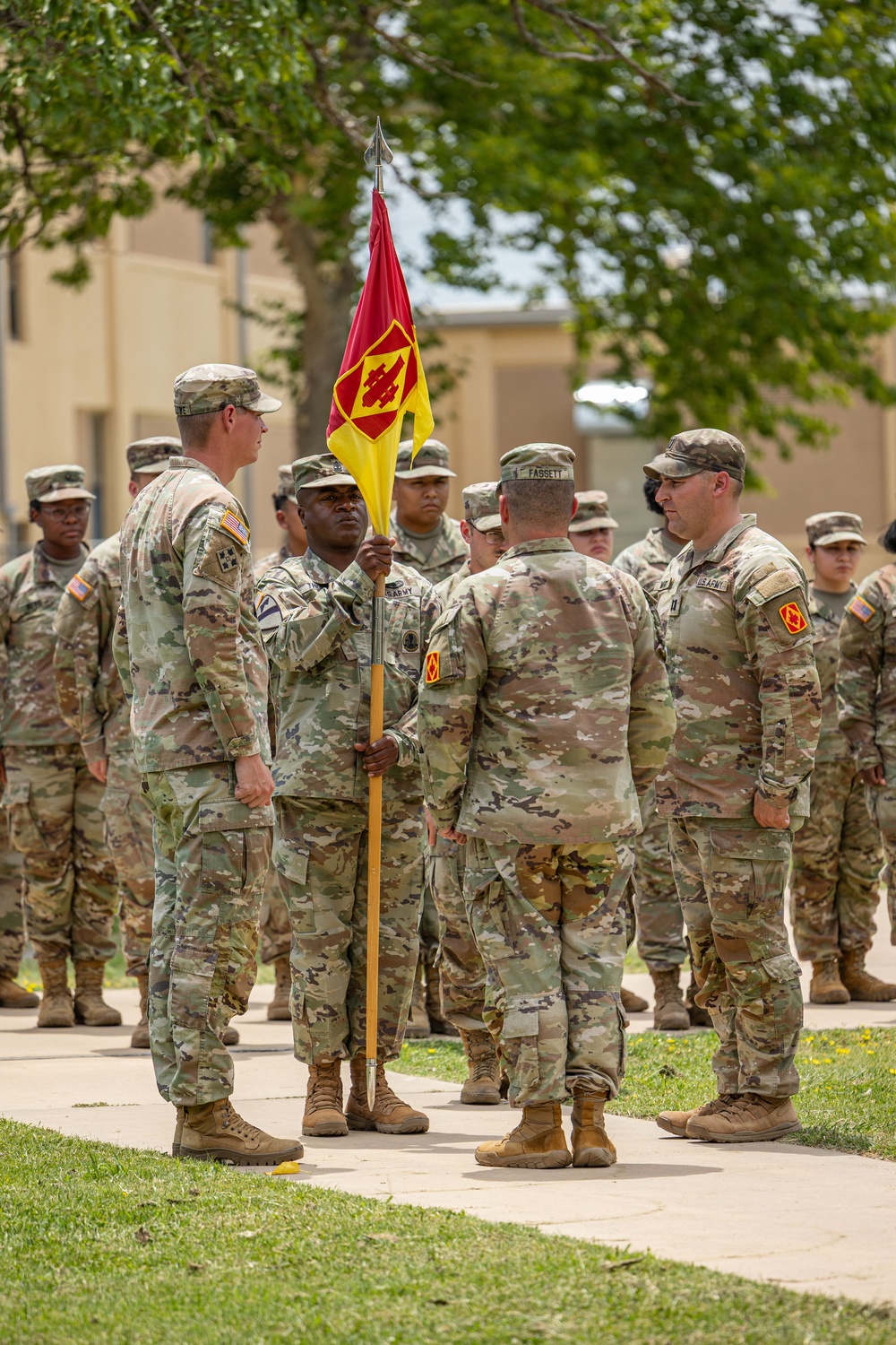 75th FAB HHB Change of Command Ceremony
