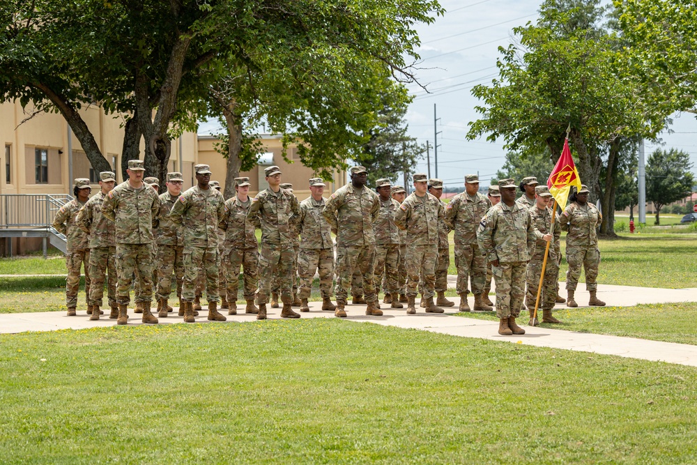 75th FAB HHB Change of Command Ceremony