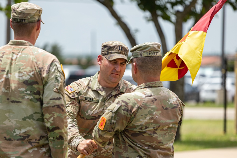 75th FAB HHB Change of Command Ceremony