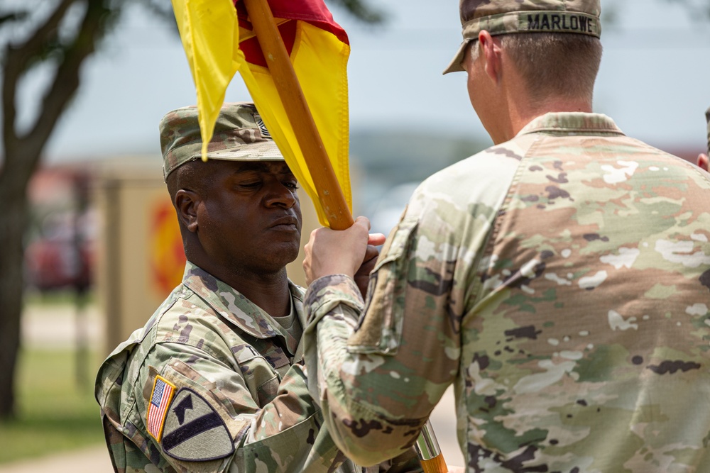 75th FAB HHB Change of Command Ceremony