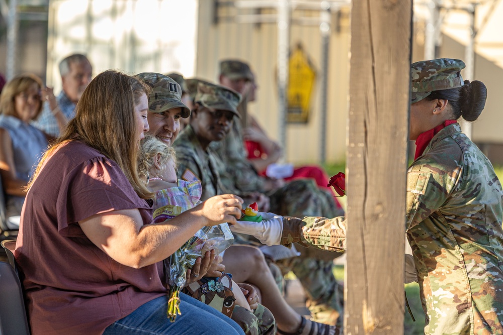 75th FAB HHB Change of Command Ceremony