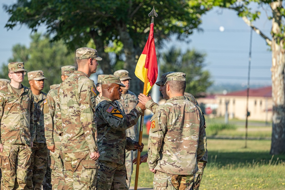 75th FAB HHB Change of Command Ceremony