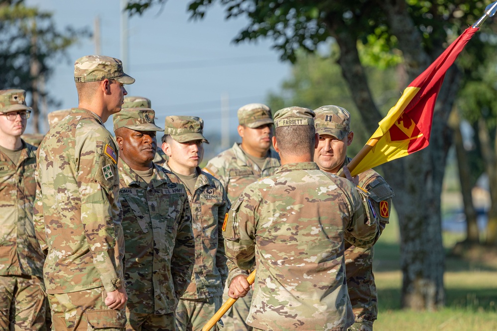 75th FAB HHB Change of Command Ceremony
