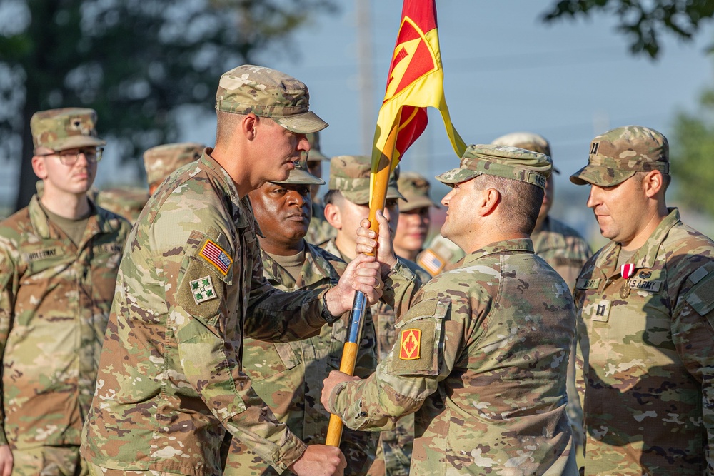 75th FAB HHB Change of Command Ceremony