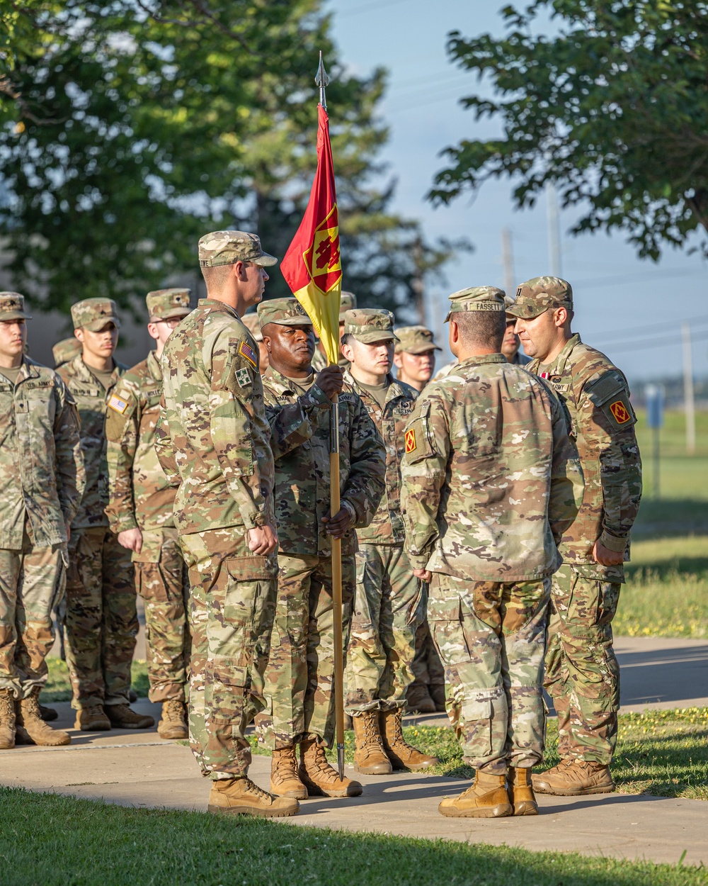 75th FAB HHB Change of Command Ceremony