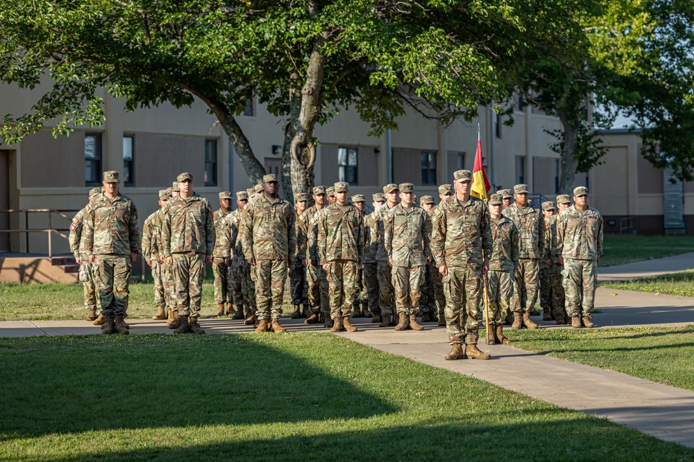 75th FAB HHB Change of Command Ceremony