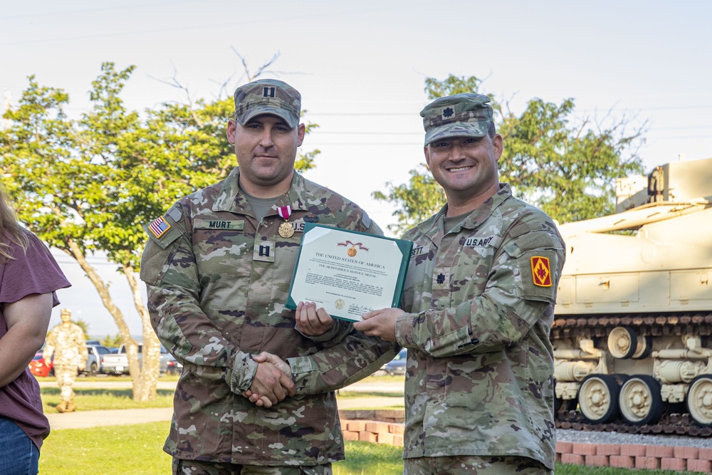75th FAB HHB Change of Command Ceremony