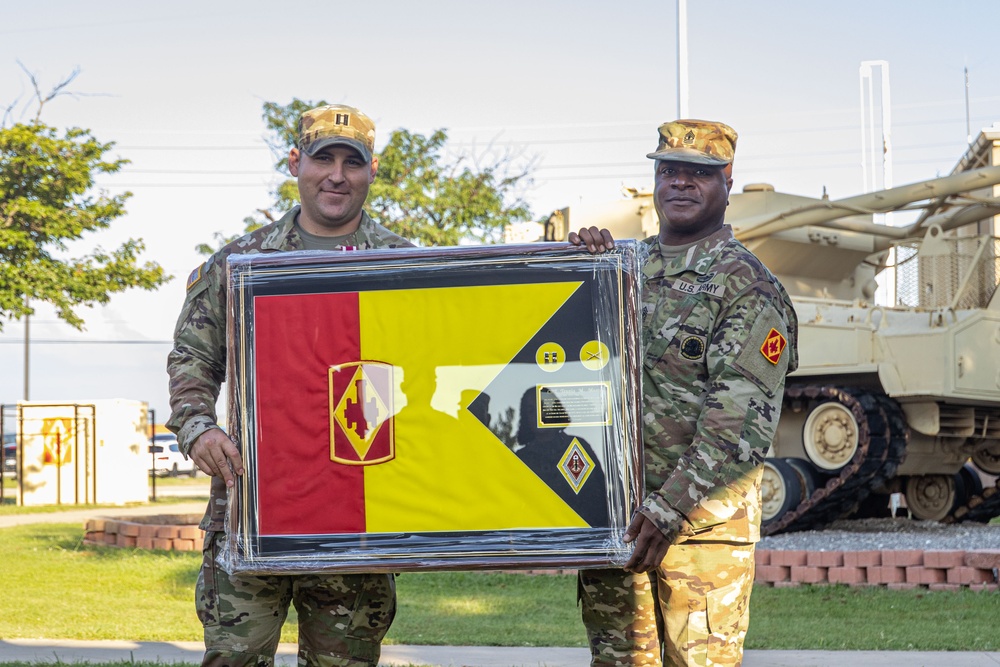 75th FAB HHB Change of Command Ceremony