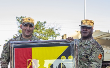 75th FAB HHB Change of Command Ceremony