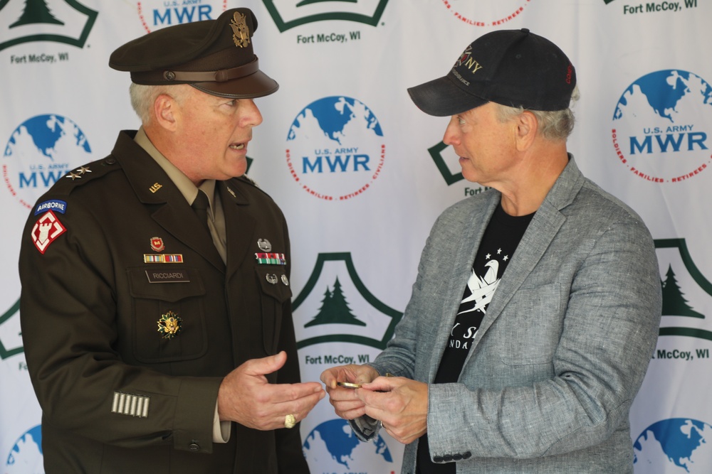 Gary Sinise and Lt. Dan Band Entertain Service Members and Families at Fort McCoy