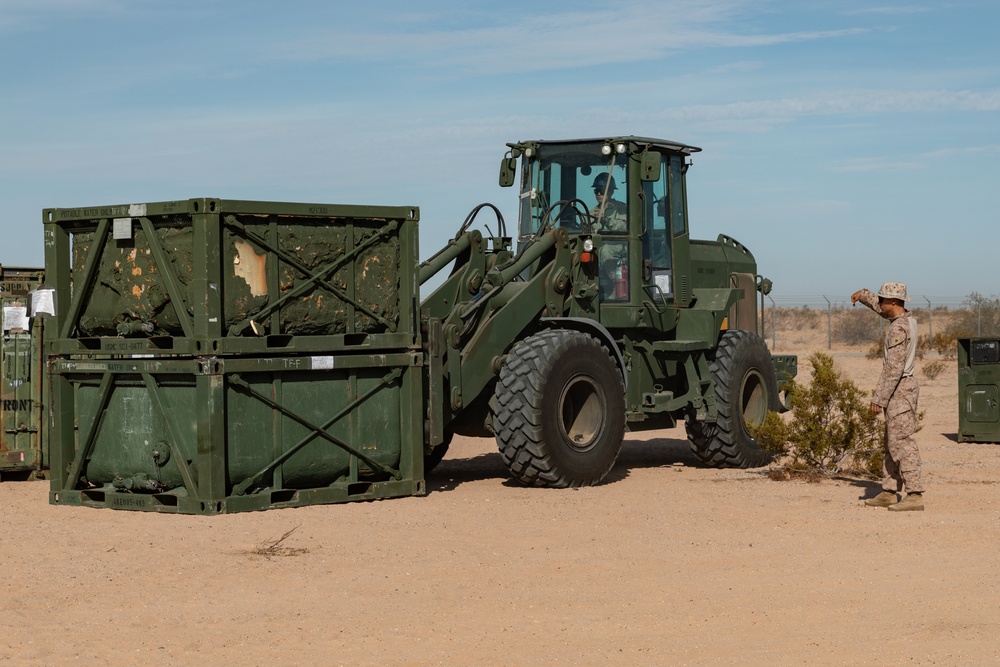 I Marine Expeditionary Force arrives in Yuma, Arizona