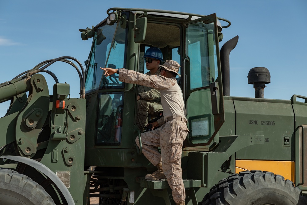 I Marine Expeditionary Force arrives in Yuma, Arizona