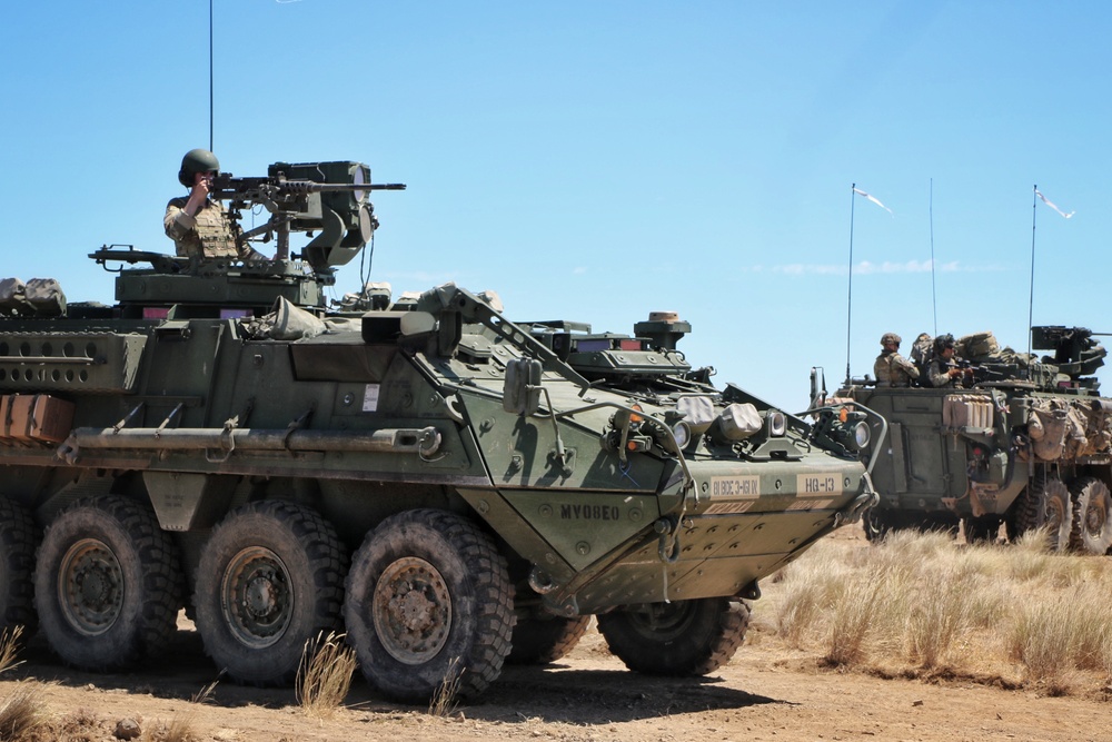 Washington Guard Scouts Hold Observation Post at Yakima Training Center
