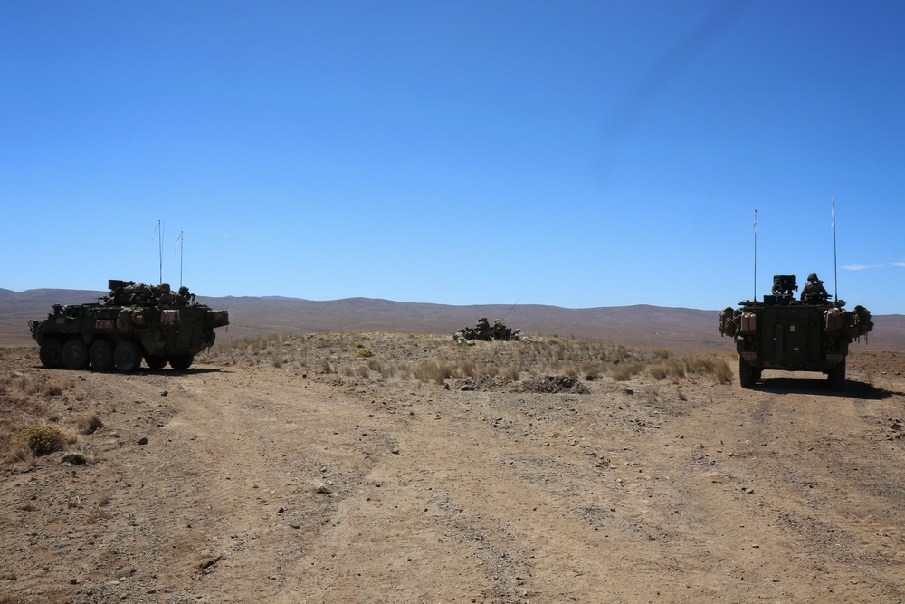 Washington Guard Scouts Hold Observation Post at Yakima Training Center
